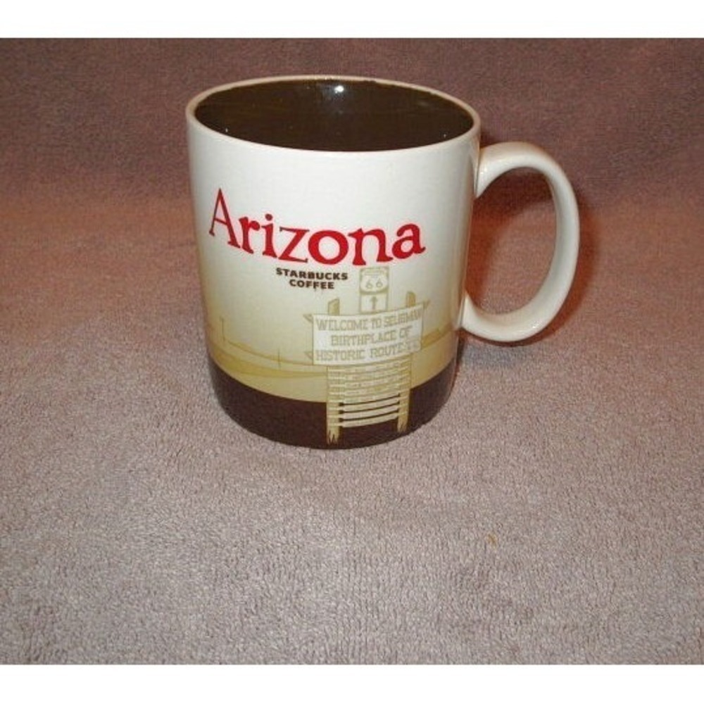 Starbucks Coffee Mug Arizona Collectors Series Global Icon Grand Canyon Route 66